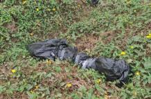 Cadáver fue hallado metido en unas fundas negras, en Guayaquil.