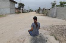 Este fue el lugar en el que la joven mamá perdió el conocimiento