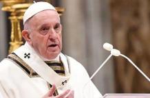 El papa Francisco: "El mundo está sediento de paz"