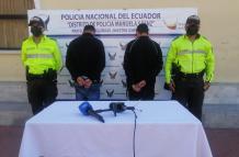 Detenidos - robo - Quito