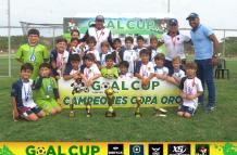 Torremar en la sub 8 se coronó campeón de la Goal Cup en el 2022.