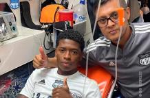 Jackson Rodríguez sufrió una terrible lesión.