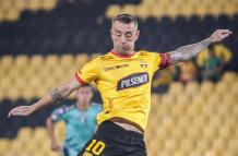 Damián Díaz y su noche fantástica ante Cumbayá.