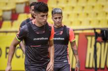 Luca Sosa Entrenamiento de Barcelona