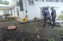 Personal especializado acudió al sitio para la ayuda.