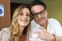 Andrea González y Fernando Villavicencio.