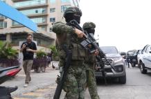 Los militares siguen en operativos constantes en Guayaquil.