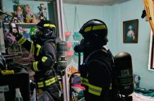 Los especialistas ingresaron y realizaron las labores de inspección.