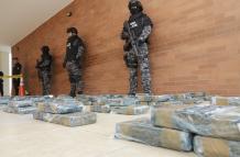 Incautación de droga en Ecuador