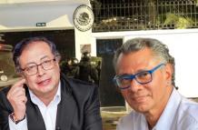 Gustavo Petro y Jorge Glas