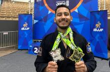 Jaramillo tiene 24 años, lleva seis años en este deporte y ha entrenado en Colombia, Brasil, Emiratos Árabes Unidos y Estados Unidos.