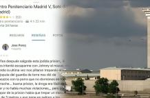 Este fue el mensaje del hombre que presuntamente estuvo en el Centro Penitenciario Madrid V