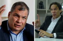 Rafael Correa y Pedro Granja protagonizaron un cruce de tuis este 19 de agosto.