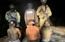 Tres personas fueron detenidas.