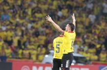 Octavio Rivero puso el empate 1-1 ante River Plate.