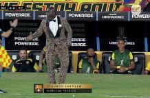 La pinta de Segundo Castillo ante River Plate.