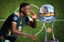 Elián Caicedo figura del Mushuc Runa en la Copa Sudamericana.