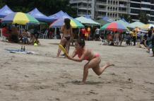 TURISTAS EN LA PENINSULA POR FERIADO DE SEMANA SANTA