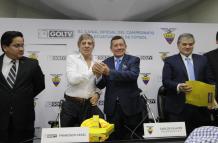 ECUAFUTBOL PRESENTÓ SU ACUERDO CON EL NUEVO CANAL DEL FUTBOL GOLTV