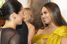 Beyonce apoya a su amiga Meghan Markle.