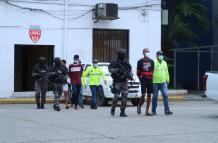 Los tres detenidos pertenecerian a la organización Los Tiguerones.