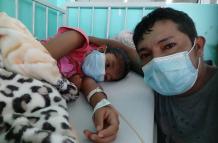 niña hospitalizada