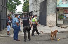 Hubo bala en el suburbio de Guayaquil.