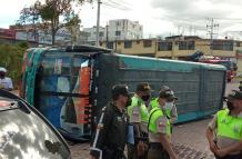 Accidente - Sangolquí - Bus