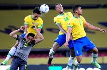 Brasil le ganó a Ecuador.