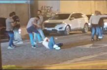 pelea Puerto Santa Ana 1