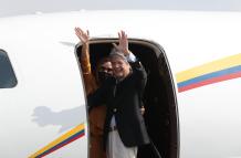 El presidente Guillermo Lasso partió desde Guayaquil a Miami, el domingo pasado, para someterse a la operación.