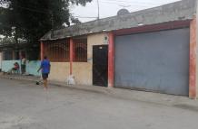 Sitio del crimen en el sur