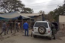 En un breve comunicado la Policía detalló que unidades tácticas laboran en el sitio.