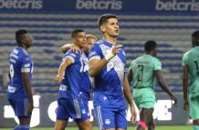 Emelec goleó a Olmedo en el estadio Banco Pacífico.