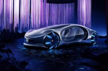 Mercedes-Benz presentó su carro futurista.