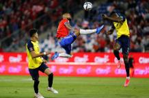 Arturo Vidal salió expulsado del partido Chile vs. Ecuador