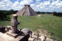 Chichen Itza,la ciudad maya del norte de Yucatán.