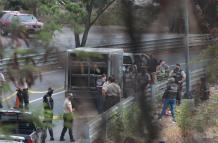 Cuerpo hallado en viaducto vía a la costa