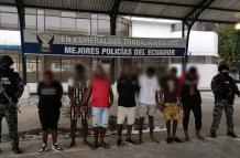 DETENIDOS ESMERALDAS