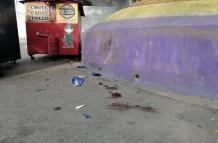 Joven asesinado en la avenida Barcelona