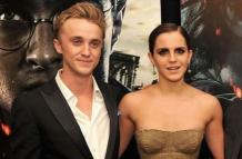 La actriz reveló lo que sintió cuando grababa con Tom Felton.