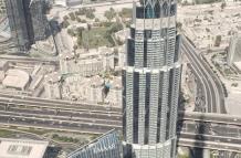 El Burj Khalifa es uno de los edificios más grandes de Dubái.