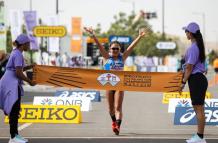 Glenda Morejón se volvió a bañar en oro.