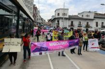 Trabajadoras sexuales - marcha - Quito