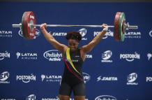 Kelin Juliana Jiménez estuvo a punto de ganar el oro, pero quedó en tercer lugar.