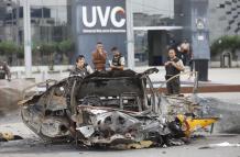 Explosión coche bomba Guayaquil Florida cuartel policía