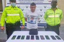 Detenido - Robo - Celulares