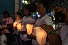 Familiares de los reos asesinados realizaron una vigilia en la Plaza San Francisco.