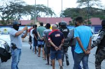 La Policía está determinando si las personas implicadas pertenecen a alguna organización delictiva.