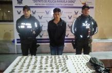 Detenido - droga - Quito